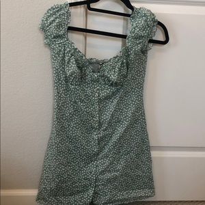 Verge girl off the shoulder floral dress